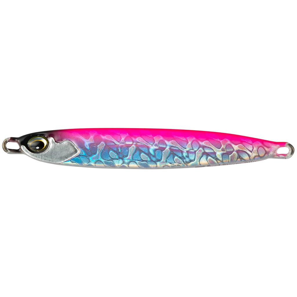 Abu Garcia Surf Slayer 30g Pink Silver Metal Jig for Dolly Sea Cherry Bluefin and Flounder SSSRFSL30G-PKSV Varden, Salmon, Tuna,