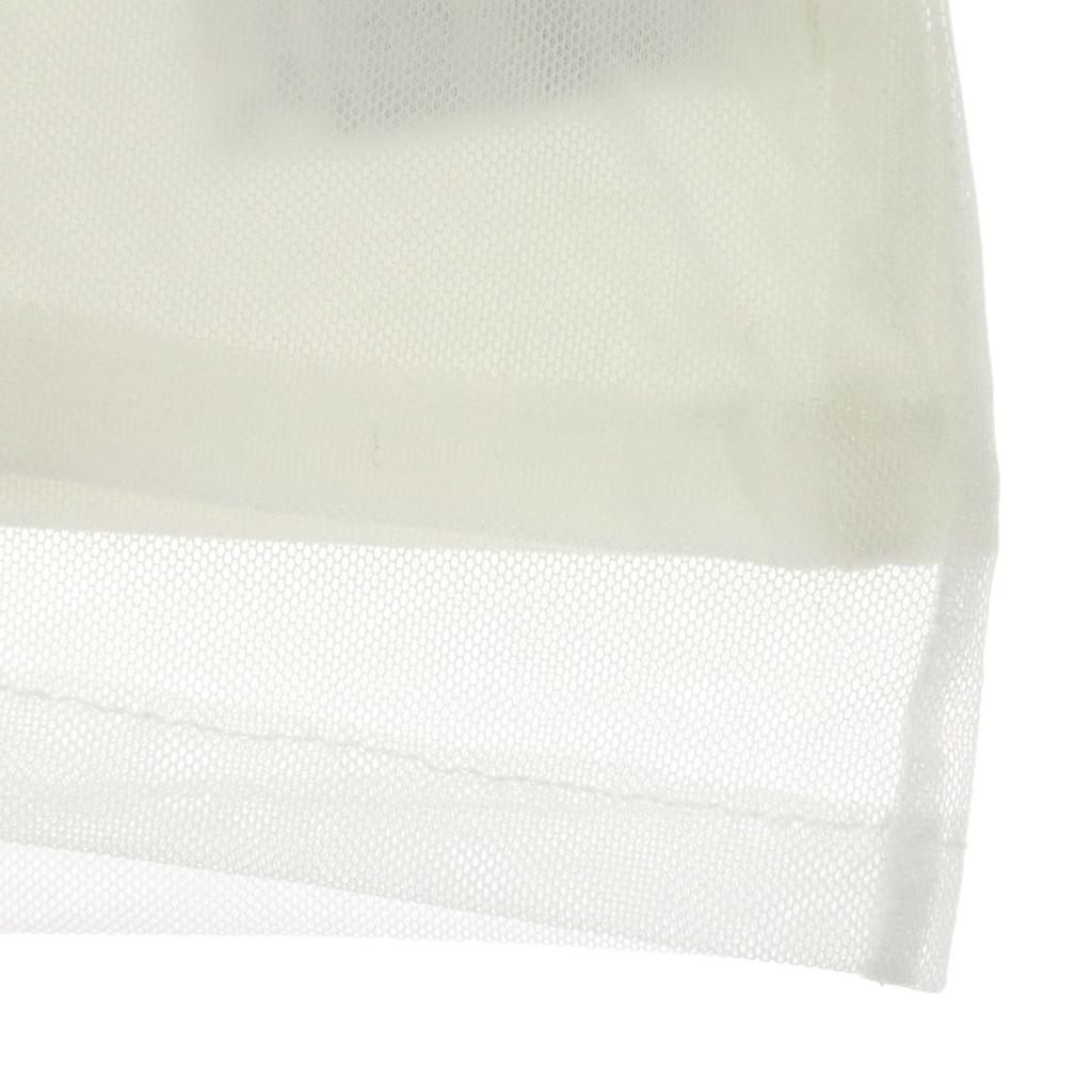 Неиспользованный MURUA 217..NINA (Нина) Женская футболка с коротким рукавом из многослойного тюля Б/У