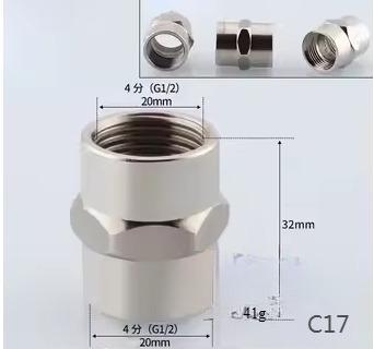 201 Stainless Steel 1/2" 3/4" BSP Male Female Thread Reducing Elbow Tee Coupler Butt Joint Plumbing Fittings