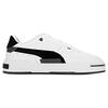 Puma Ca Pro Glitch Кожа Удобные Универсальные Амортизирующие Прочные Низкие Кроссовки Кроссовки Унисекс Черный Белый 389276-03