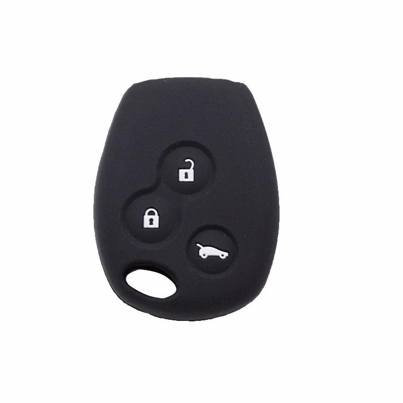 Cocolockey Для Renault Trafic Vivaro Primastar Opel Movano Kangoo Logan 2 Clio 3 Кнопки Силиконовый Брелок Чехол для Ключа Автомобиля