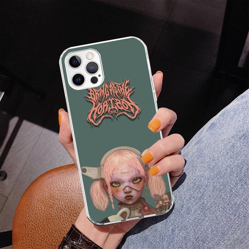 Чехол для телефона BMTH B-Brings Me The HorizonS Для iPhone 17 Air 16 Pro Max 16E 15 + 14 Plus 11 12 13 Mini 7 8 SE Подарок Печатная Крышка Забавный