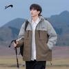 Мужская утепленная куртка с капюшоном Guirenniao для улицы