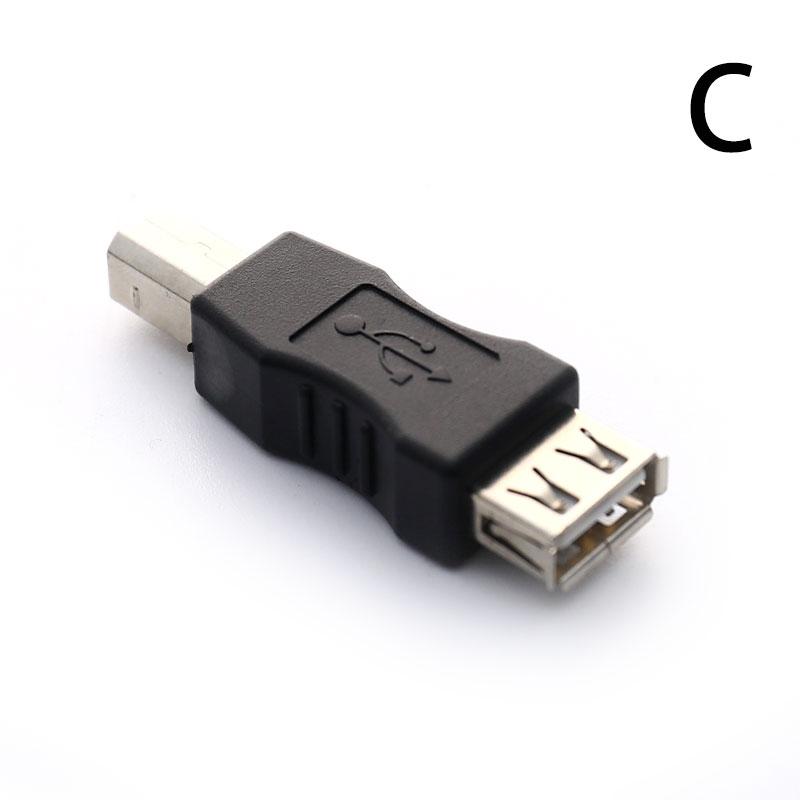 Usb 2.0 Type A Female To Type B Male Printer Scanner Adapter Converter Connector