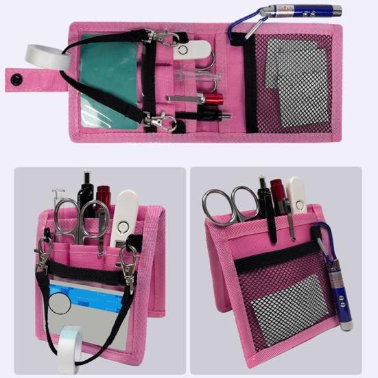 Защитная сумка для карманов медсестры, сумка для инструментов парикмахера, много карманов для медсестры