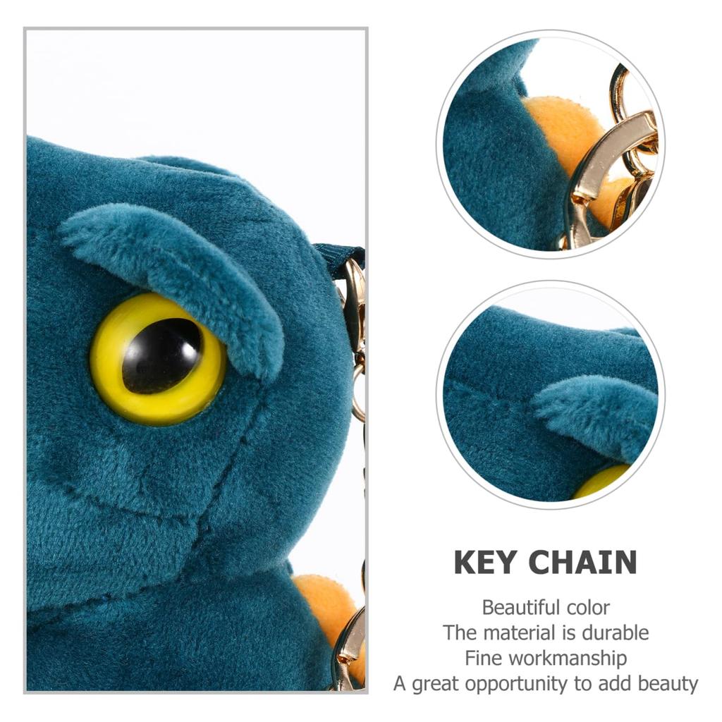 FOMIYES [ ] 1 шт. Брелок Плюшевая игрушка Динозавр Маленький плюшевый брелок Украшение Декоративное украшение Супер мягкая игрушка из короткого плюша