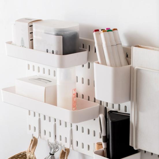 1/3 шт. Настольные перфорированные панели с креплением-зажимом, высокая грузоподъемность, легкая установка, не требует сверления, универсальные перфорированные панели, экономящий место настольный органайзер