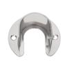 38/40mm Thickened Stainless Steel U-Shaped Pull-Up Bar with Enlarged Round Tube and Open Flange Base for Support, 50/51mm