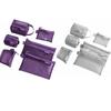 6pcs Set Minimalist Mesh Storage Bag Card Hold Coin Purse Data Cable Digital Bag  Card Organizer