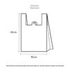 Xiao Xian Thickened White Vest Handle Carry Bags
