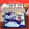 Полиэстеровый постельный комплект с тематикой Наруто, пододеяльник с яркой реактивной печатью для общежитий