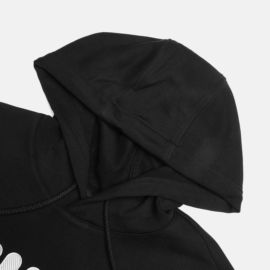 Fila Худи American Vintage Свитшот Свободный Модный Повседневный Спортивный Парный Топ Мужские топы Черный F51U338298FBK