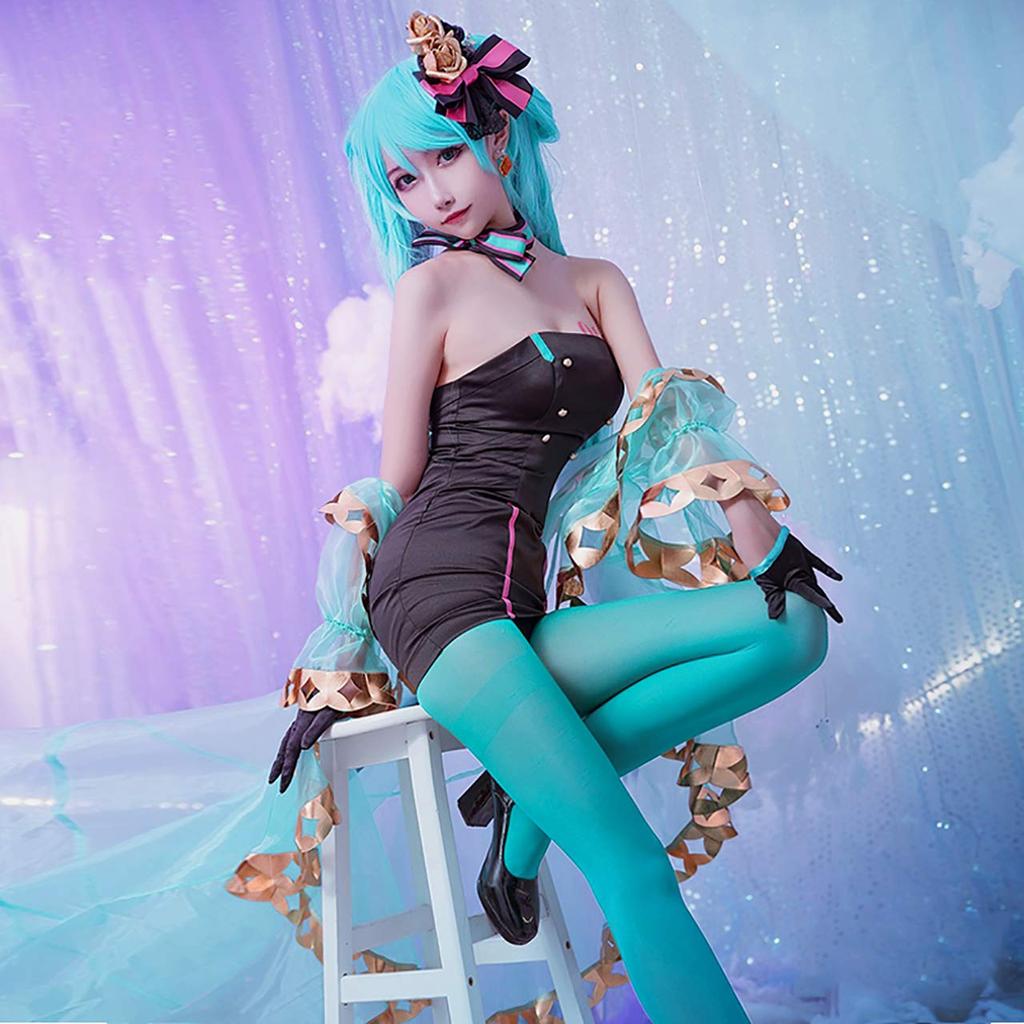 Хацунэ Мику 12-я годовщина День рождения Косплей Vocaloid VOCALOID День рождения Мику Хэллоуин [milky time]