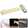 Mini Hammer Smashing Walnut Round Head Wooden Handle Hammer Car Escape Tool Hand Hammer Multifunction Mini Hammer