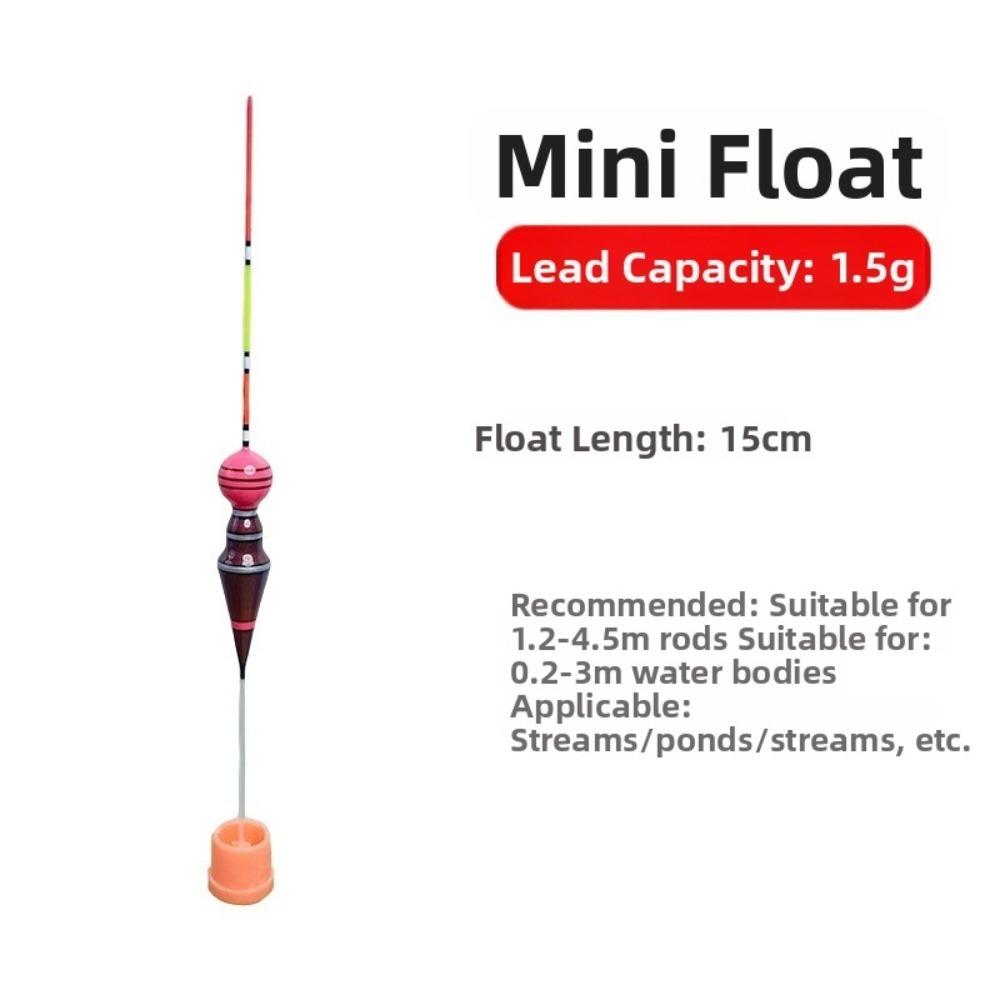 3pcs Float Design Ice Fishing Float Buoyant Material Carp Fishing Bobber Carp Fishing