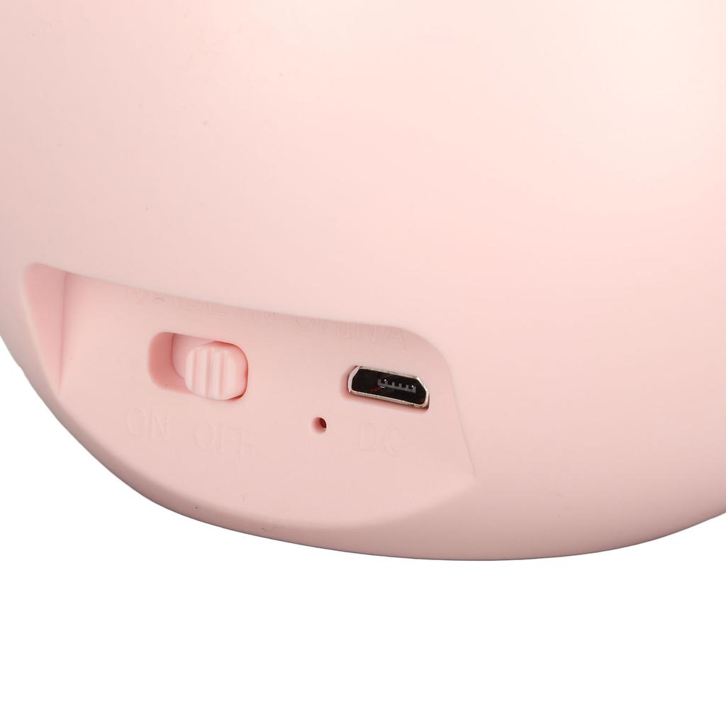 LED Desk Lamp USB Charging Eye Flexible Color Night Light with Cute Chicken Base