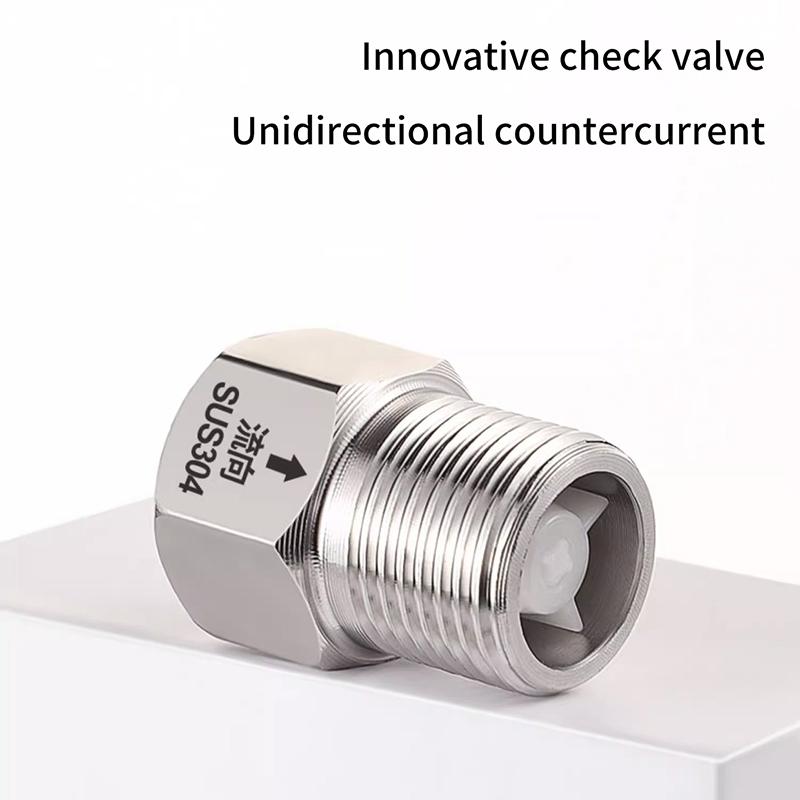 Male Female Check Valve One Way Non-Return Valve Water Heater Toilet Water Pipes