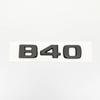 Glossy Black Letters 550G 4X4 850 550 D35 B40 D6S B63 Emblem for Mercedes Benz Brabus G Car Fender Trunk Rear W464 Logo Sticker EB2