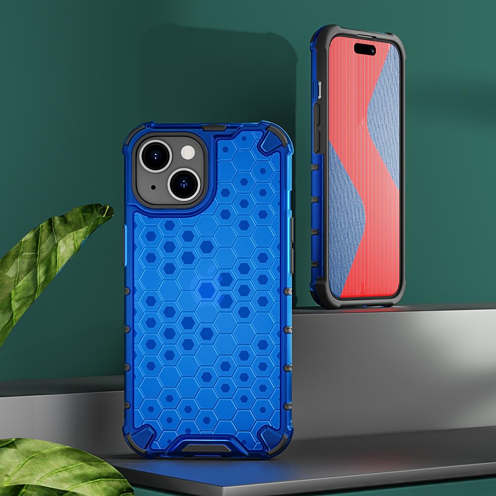KEYSION Противоударный защитный чехол для iPhone 15 Pro 15 Ultra Силикон + сотовая задняя крышка из поликарбоната для iPhone 15 Plus
