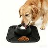Dog Slow Feeder Bowl 2-in-1 Pet Slow Feeding Dish Silicone Pet Bowl with Suction Cup Slow Down Eating Prevent Choking Vomiting for Dogs