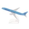1 Набор Миниатюрный Самолет Сделай Сам Украшение 16 См Корейский 787 Сплав Литой Модель Самолета Игрушка Для Подарка Коллекция Детский Детский Подарок