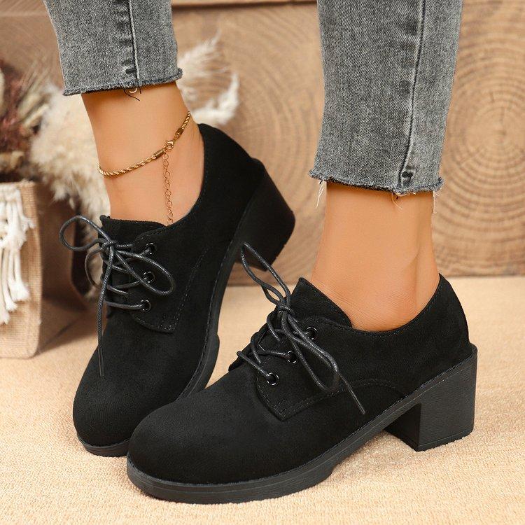 Свободные женские модели Не утомляют ноги Увеличивающие рост Водонепроницаемые Нескользящие Амортизирующие Удобные Модные Универсальные Ботинки на шнуровке