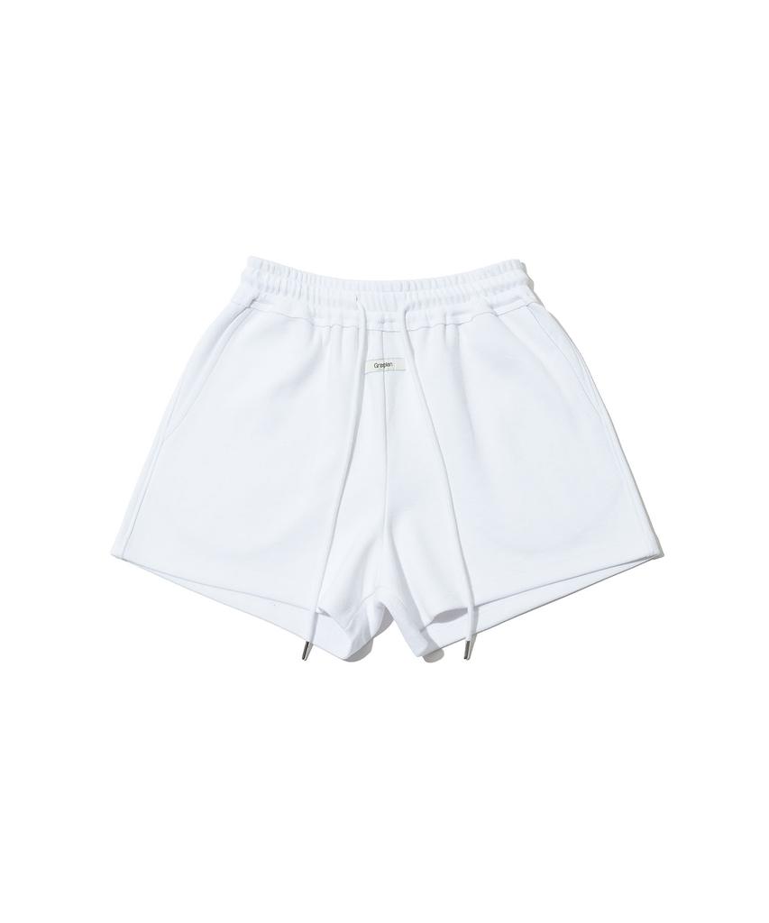 GRASPLAN Banding Sweat Short_White
