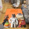 The Bad Guys theme Rug Floor Mat for Living Room or Bedroom Soft and Comfortable Carpet a Gift for Birthday and Holiday.