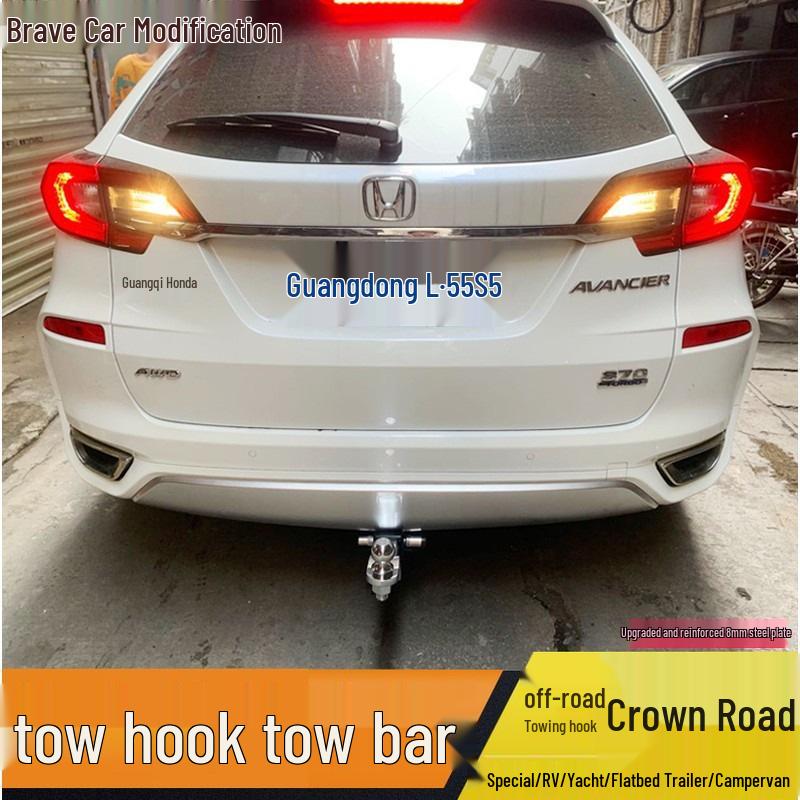 Совместимо с Honda Avancier URV для модификации фаркопа, буксировочного крюка и снятия крепления для велосипедов.