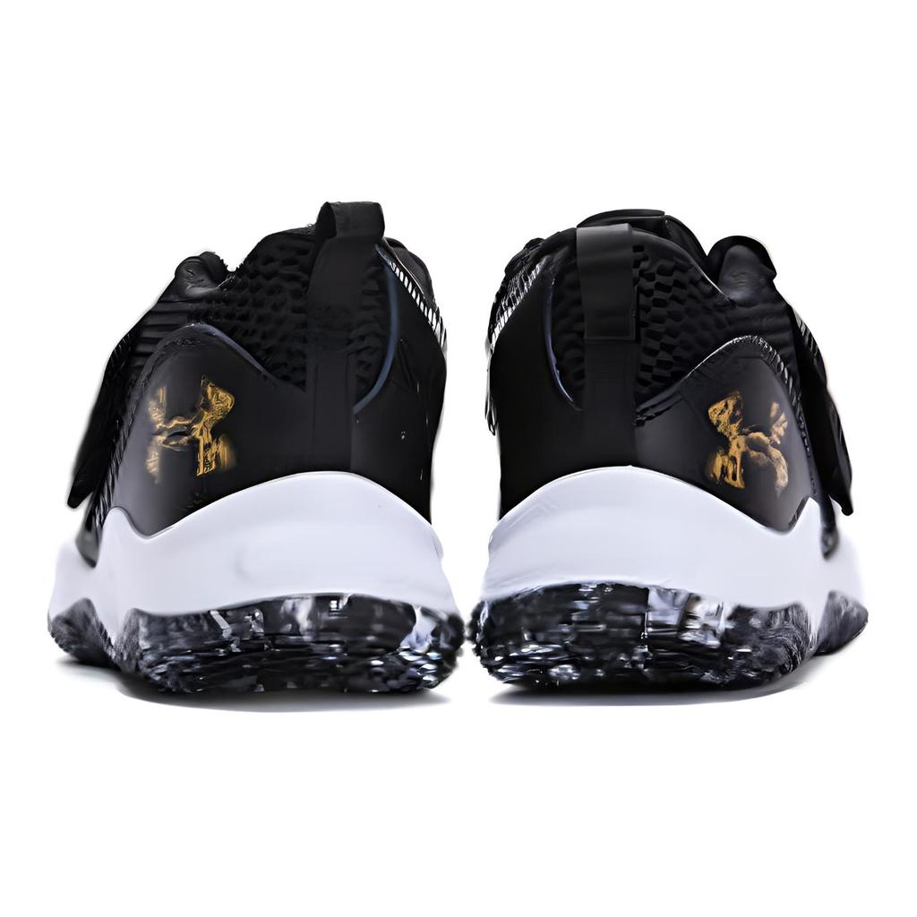 Under Armour Kids' Zone BB 2 Black White Basketball Sneakers 3026637-001