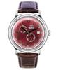 Bambino GMT Version 8 Leather Strap Red Dial Automatic RA-AK0705R10B RA-AK0705R30B Men's Watch