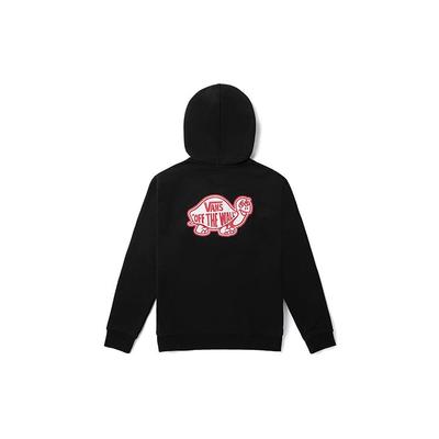 Vans Повседневная спортивная толстовка с капюшоном с принтом черепахи, мужские толстовки черного цвета VN0A4UTYBLK