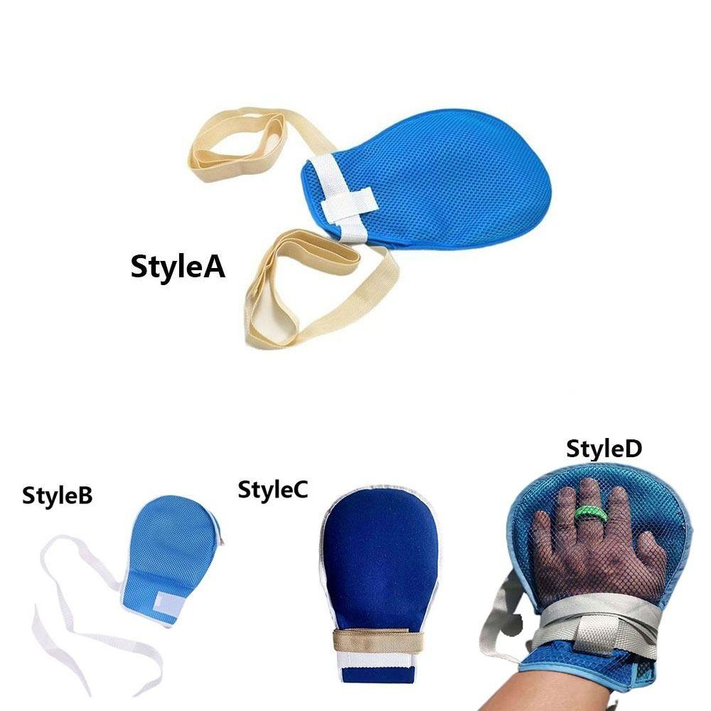 Zipper Hand Control Mitts Breathable Hand Constraint Protector Bedridden Patient
