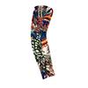 Breathable Flower Arm Tattoo Sleeve Elastic Ice Silk Arm Sleeve Men Sunscreen Sleeve  Men/Women