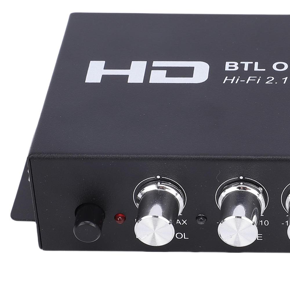 Support HD & AUX Input Stereo Power Amplifier HiFi Stereo Amplifier  Home Use