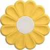 Теплоизоляционный коврик с цветком ромашки, простой и прочный милый японский силиконовый коврик для столовых приборов, противоскользящий коврик для горшка