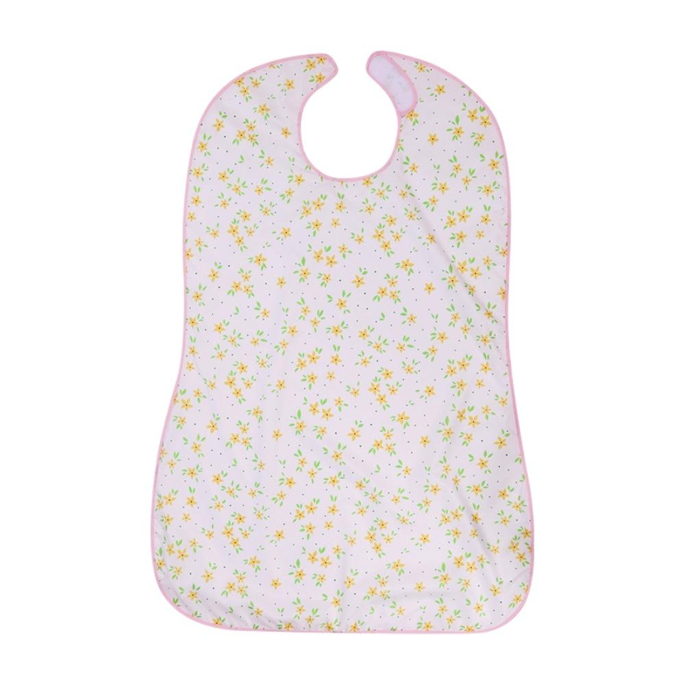 Washable Elderly Eating Bib Waterproof Adult Bib Clothing Protectors for Elderly Nursing Home Use