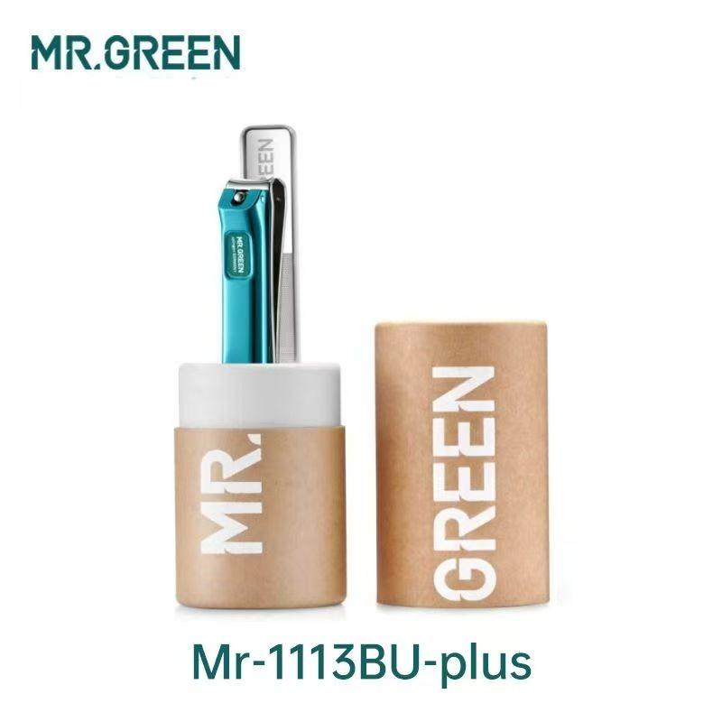 MR.GREEN Nail Clippers Stainless Steel Curved blade Clipper Fingernail Scissors Cutter Manicure tools trimmer with nail files