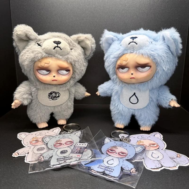 Серия 'Бессонный Грумпипи' Blind Box Кавайная Плюшевая Кукла Фигурка Декорация для Рюкзака Игрушки модель Mystery Box Подарок на День Рождения