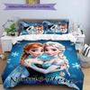 3pcs Frozen5 Cover Set - Personalized Name, HD Printed Bedding with 1 Cover and 2 Pillowcases - Perfect for Home Decor, Easy Care