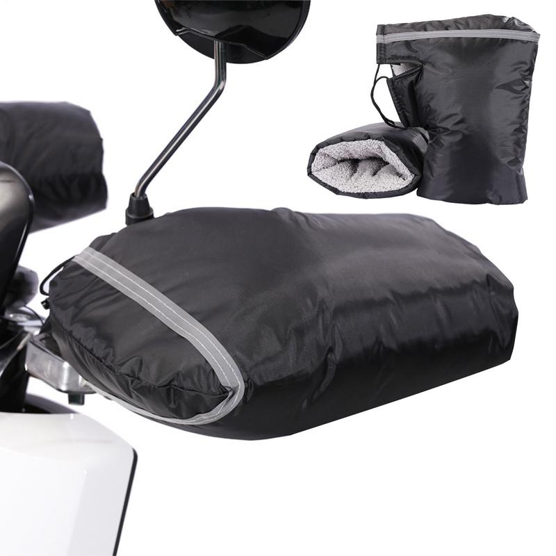 Motorcycle Handlebar Muffs Universal Handle Grip Gloves Rider Gloves Wind-Breaking Guard Hand Warmer ATV Accessories
