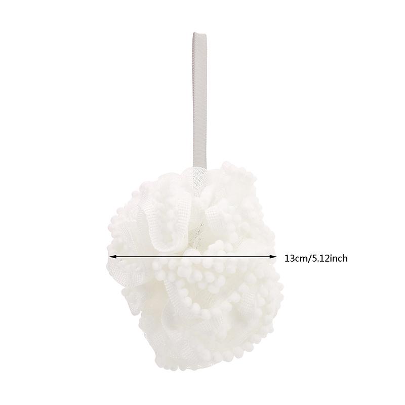 Большой шарик для ванны, богатая пена, полотенце для ванны, скруббер для чистки тела, сетка, губка для душа, портативные аксессуары для ванной комнаты 2024