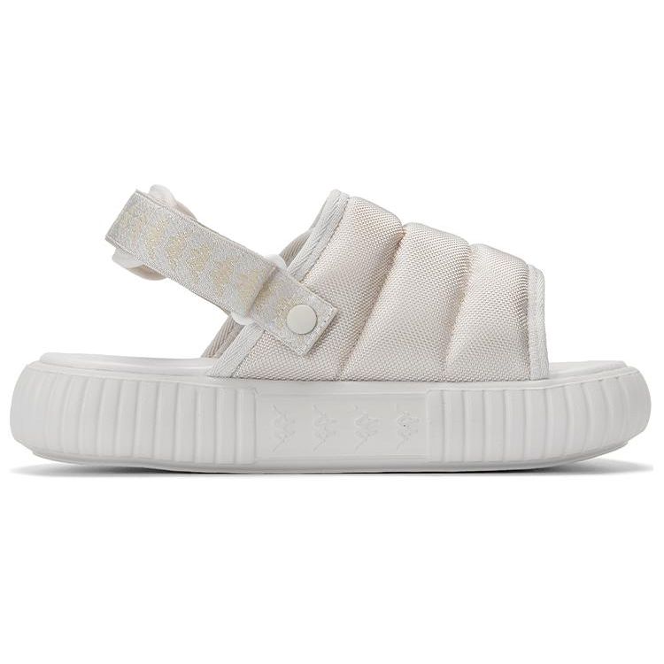 Kappa Outdoor Velcro Thick Sole Beach Shoes Sports Sandals Unisex Sandals Gray White K0DX5LL20-133