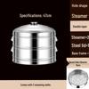 Перфорированная паровая корзина из нержавеющей стали