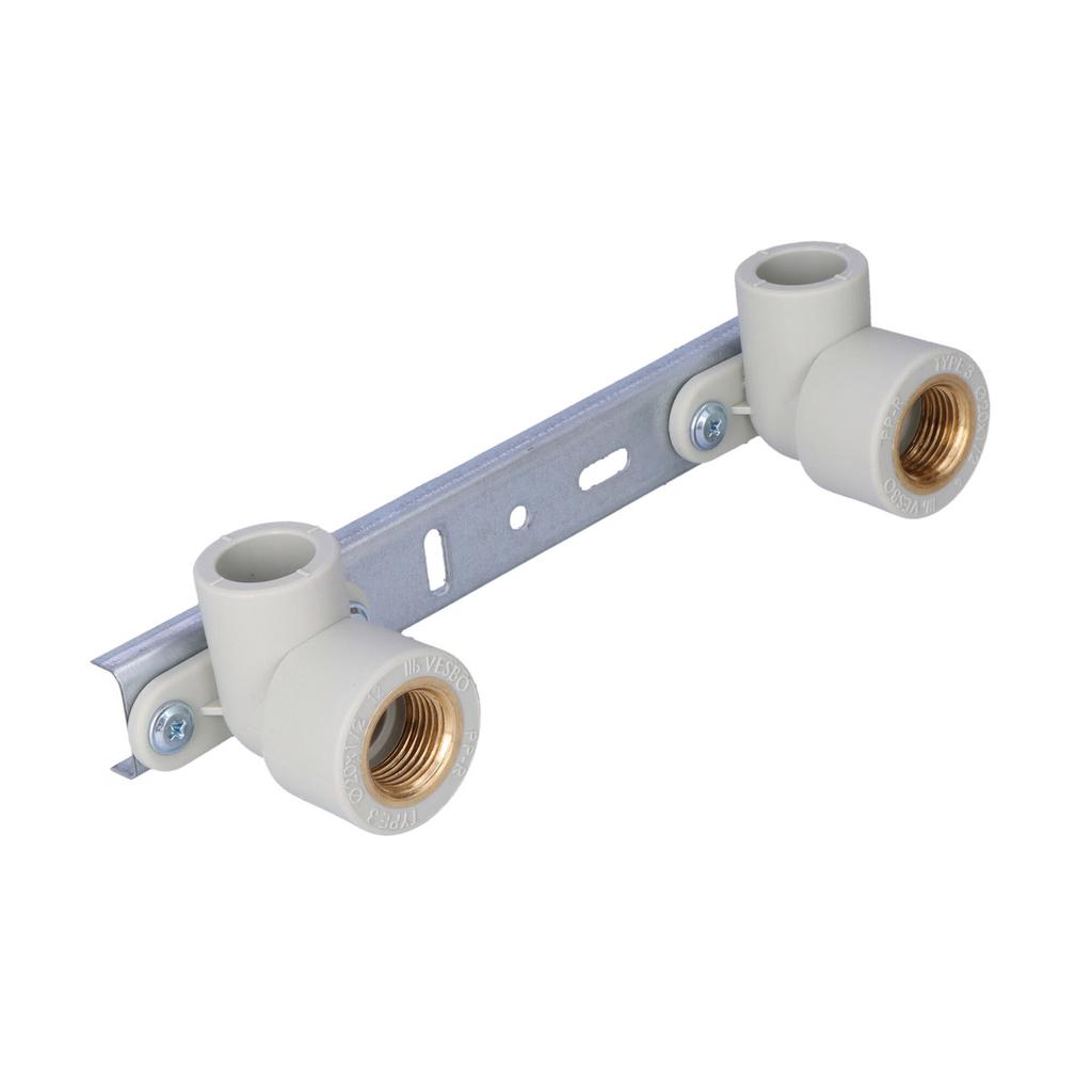 150mm mounting plate with GW 20/1/2 elbows ONNLINE