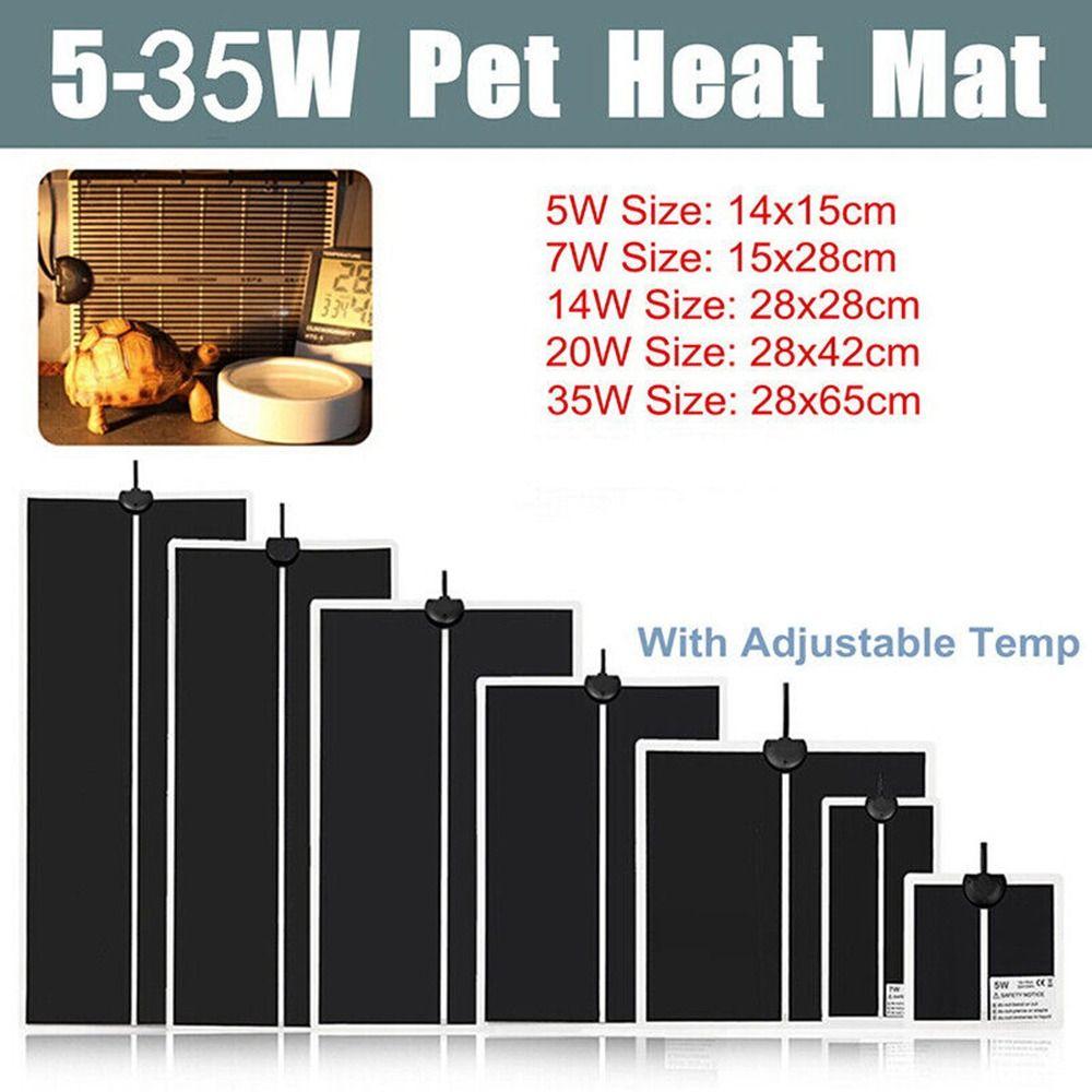 With Thermostat Controller Warm Heater Pad Pet Pad Heating Pad Reptile Vivarium Heating Mat