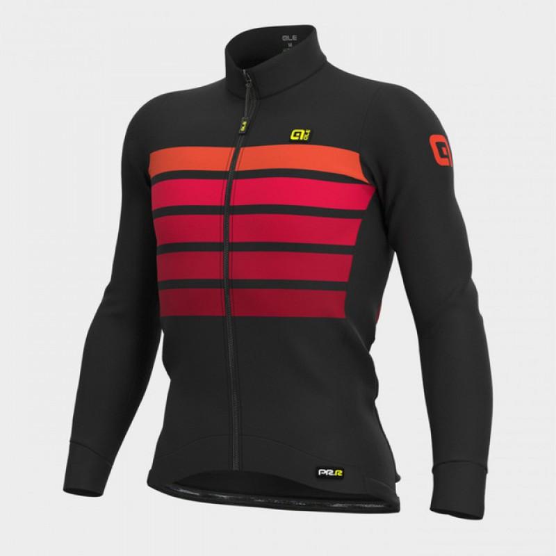 Men Women Thermal Fleece Long Sleeve Cycling Jersey Winter Bike Riding Sport Shirt