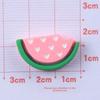 Новые фруктовые мультяшные аксессуары из смолы: Крем-клей, чехол для телефона, резинка для волос, шпилька, наклейки на стаканы с водой, пенал.