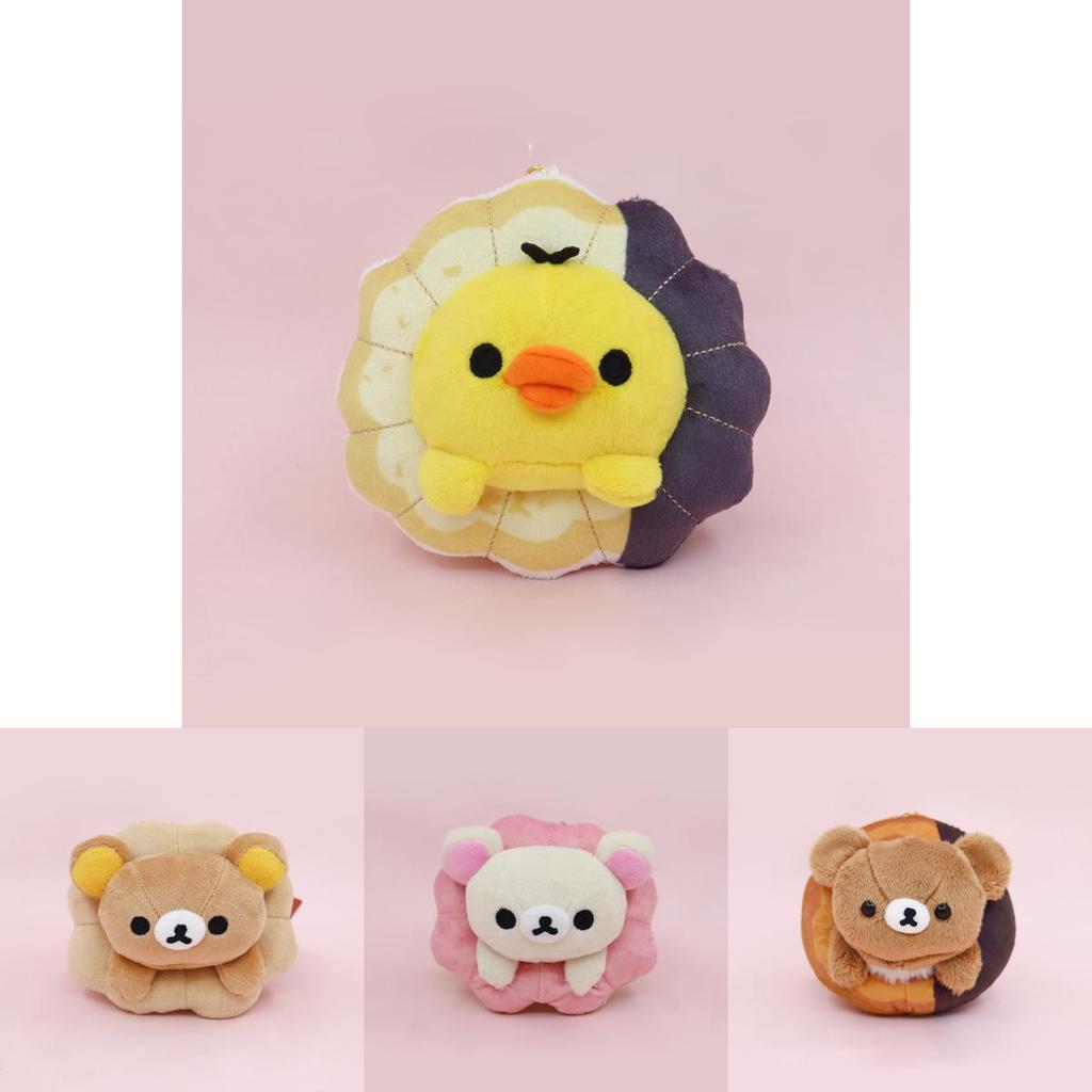 Милый плюшевый кулон Rilakkuma с дизайном пончика для девочек и коллекционеров