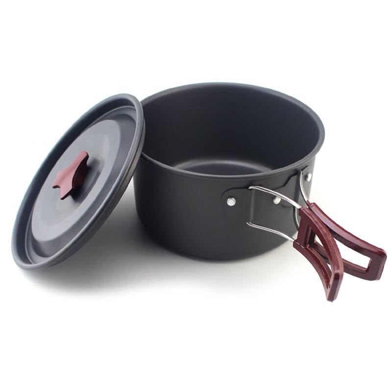 ZISIZ 4L Outdoor Single Person Aluminum Hanging Pot